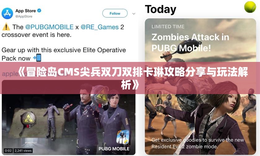 《冒险岛CMS尖兵双刀双排卡琳攻略分享与玩法解析》