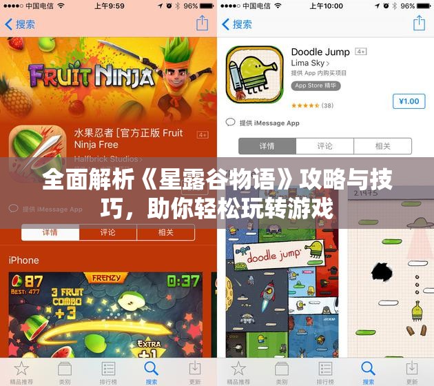 全面解析《星露谷物语》攻略与技巧，助你轻松玩转游戏