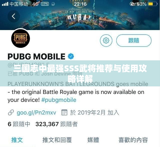 三国志中最强SSS武将推荐与使用攻略详解