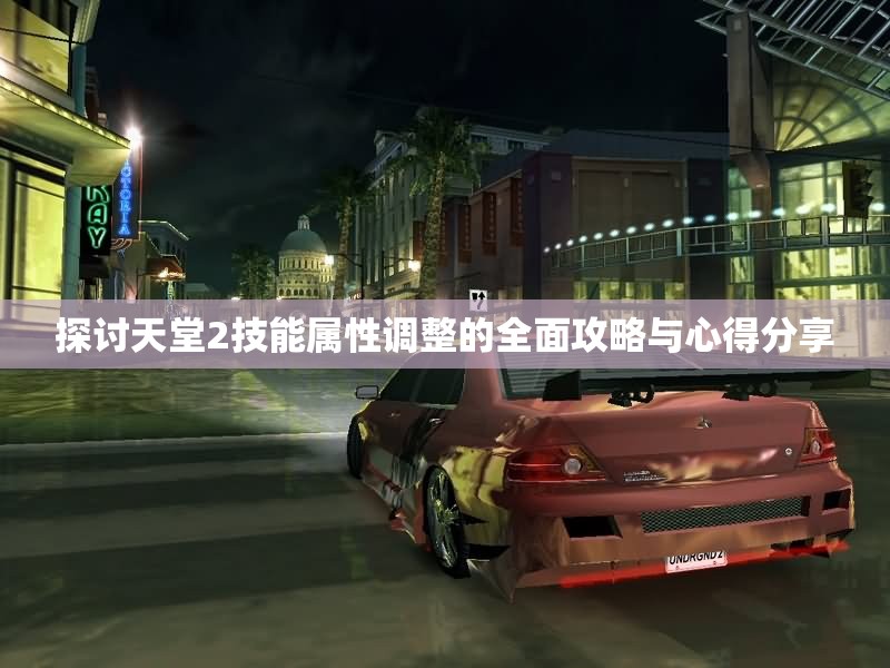 探讨天堂2技能属性调整的全面攻略与心得分享