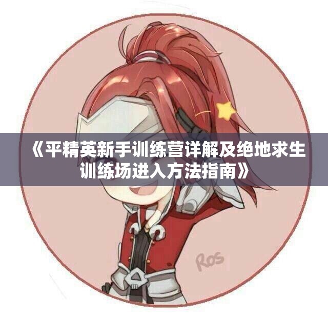 《平精英新手训练营详解及绝地求生训练场进入方法指南》