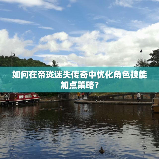 如何在帝珑迷失传奇中优化角色技能加点策略？