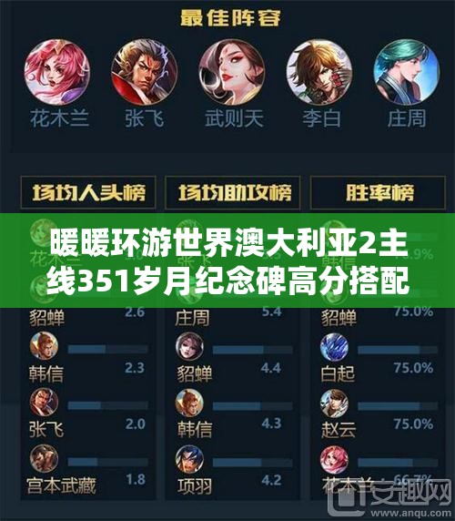 暖暖环游世界澳大利亚2主线351岁月纪念碑高分搭配攻略解析