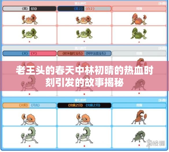 老王头的春天中林初晴的热血时刻引发的故事揭秘