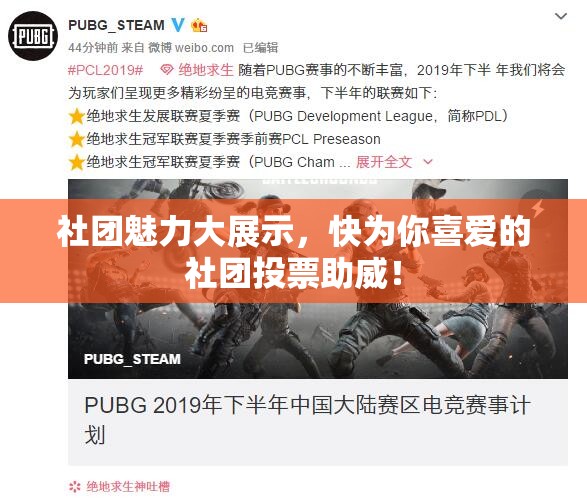 社团魅力大展示，快为你喜爱的社团投票助威！