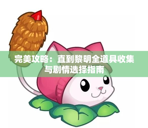 完美攻略：直到黎明全道具收集与剧情选择指南