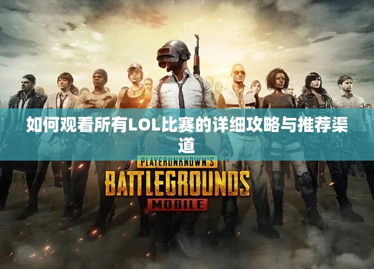 如何观看所有LOL比赛的详细攻略与推荐渠道